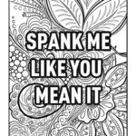 41 Dirty Funny Coloring Pages For Adults Adult Coloring Book Etsy UK