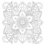 Adult Coloring Pages Simple At GetColorings Free Printable