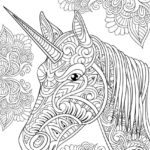 Adult Coloring Pages Unicorn At GetColorings Free Printable