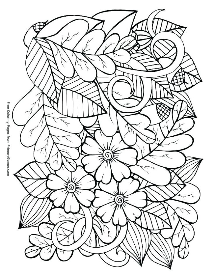 Adult Coloring Pages Fall