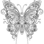 Butterfly Coloring Pages For Adults Best Coloring Pages For Kids