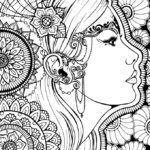 Create A Stunning Adult Colouring Page In Vector For You By Tehmeena A