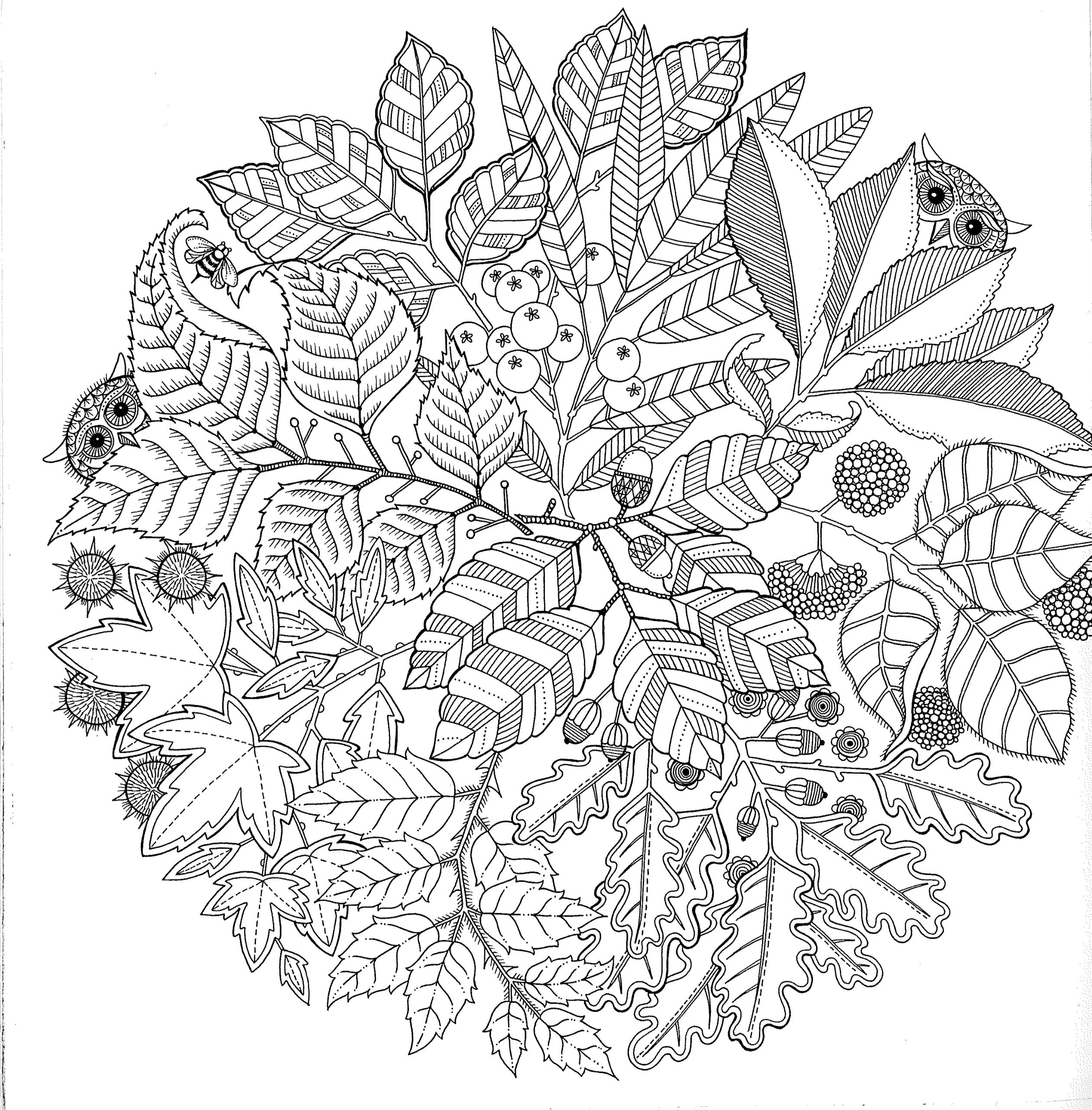 Free Printable Abstract Coloring Pages For Adults