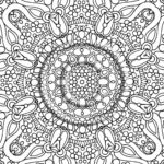 Free Printable Abstract Coloring Pages For Adults