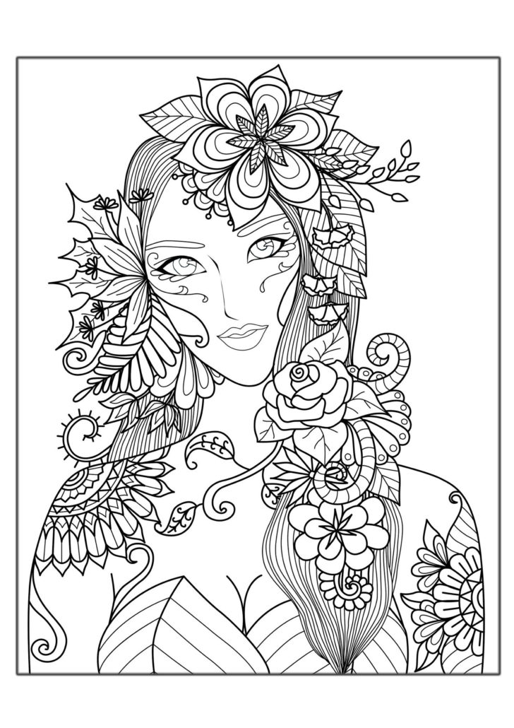 Printable Coloring Pages Adult