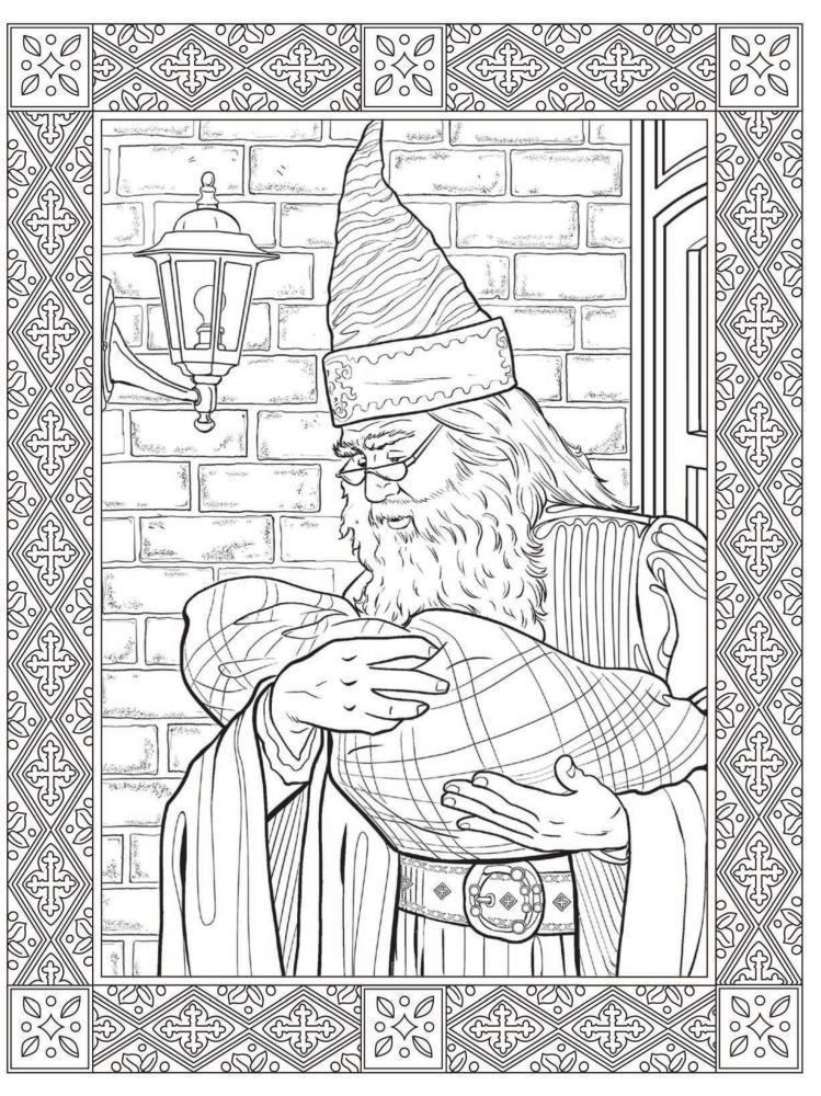 Harry Potter Adult Coloring Pages Coloring Home
