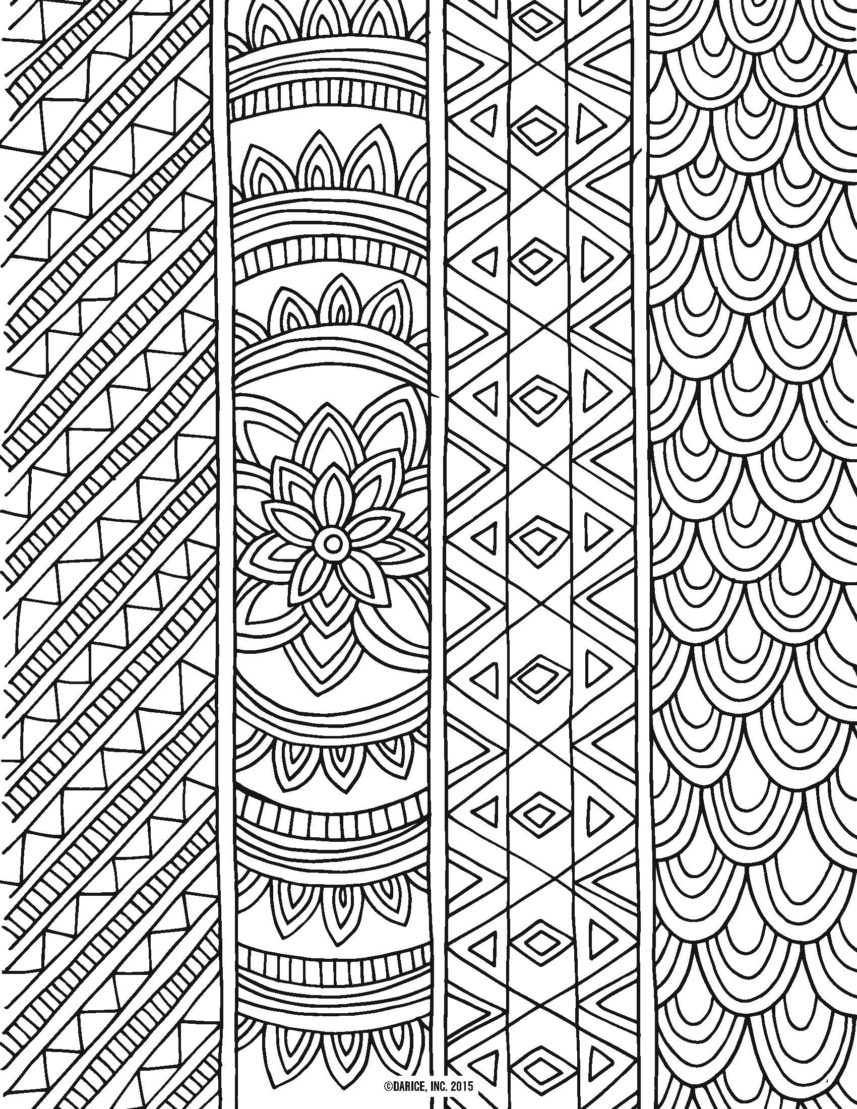 Large Print Coloring Pages For Adults At GetColorings Free 