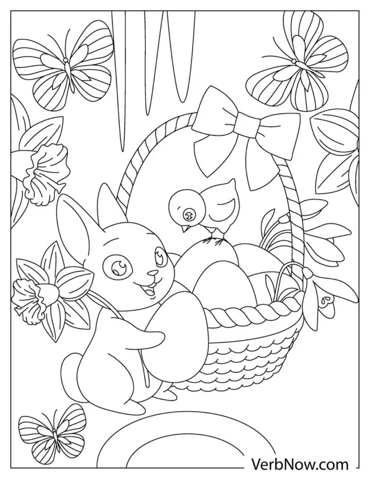 Crayola Free Printable Coloring Pages Easter