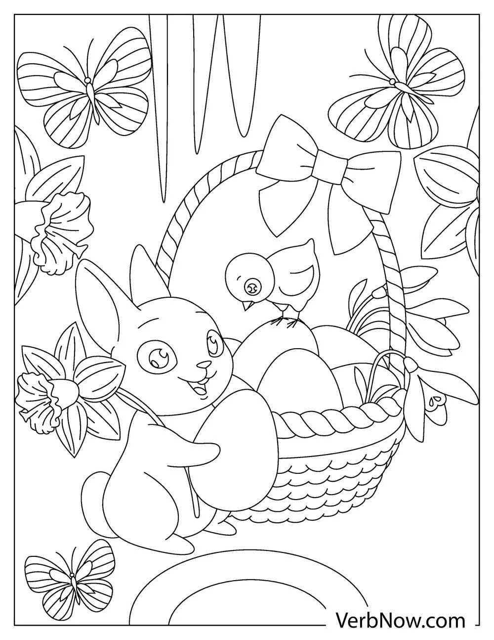 22 Free Easter Bunny Coloring Pages (Printable Pdf) regarding Crayola Free Printable Coloring Pages Easter