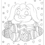 22 Free Easter Egg Coloring Pages (Printable Pdf) With Regard To Full Size Printable Easter Coloring Pages