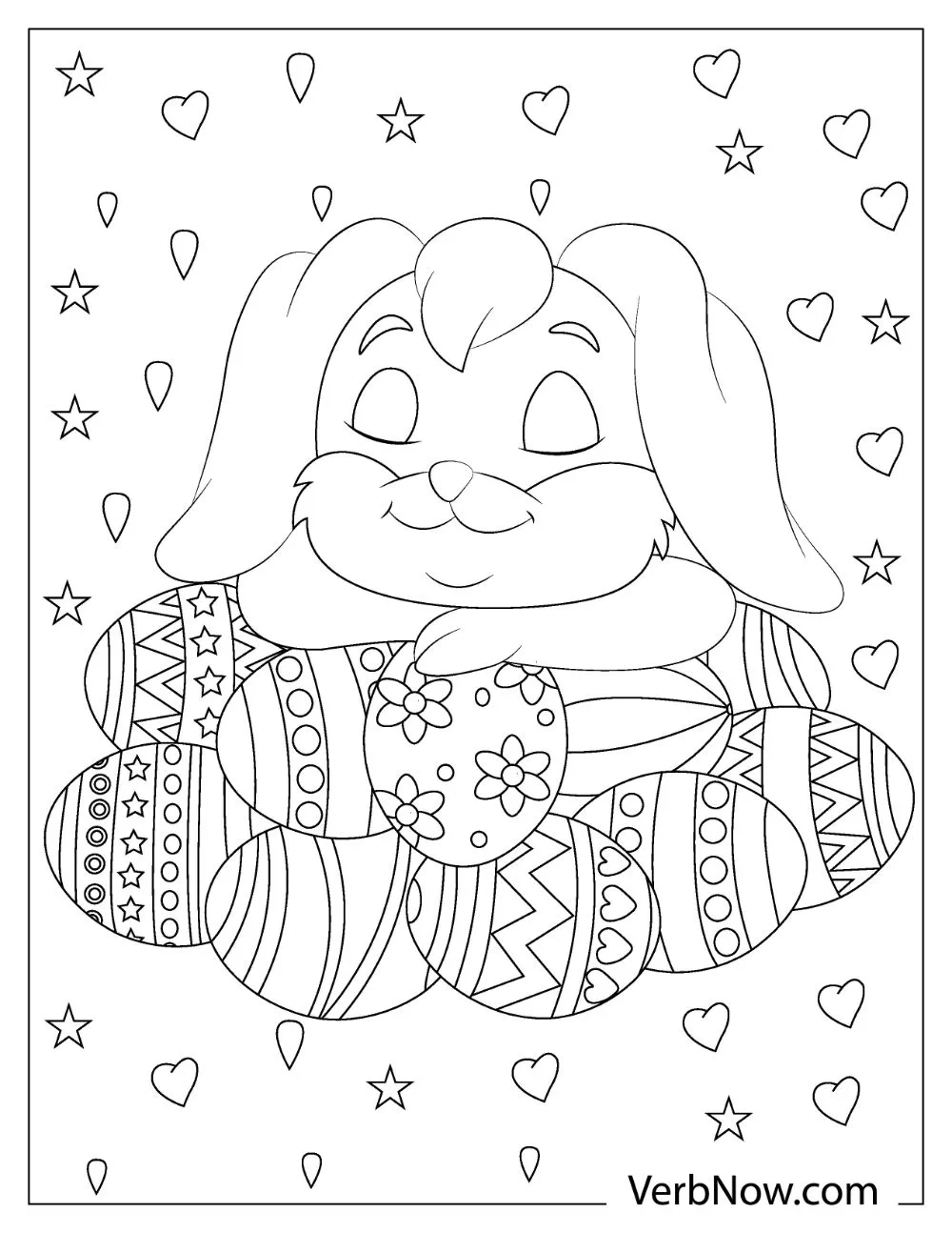 22 Free Easter Egg Coloring Pages (Printable Pdf) with regard to Full Size Printable Easter Coloring Pages