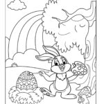 25 Free Easter Coloring Pages For Kids   Artsy Pretty Plants Inside Pinterest Printable Color Pages Easter For Children