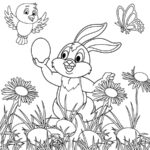 25 Free Easter Coloring Pages For Kids   Artsy Pretty Plants Pertaining To Free Easter Coloring Pages For Kids Printable