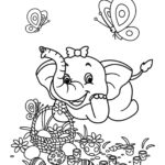 25 Free Easter Coloring Pages For Kids   Artsy Pretty Plants Throughout Pinterest Printable Color Pages Easter For Children