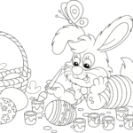 25 Free Printable Easter Coloring Pages For Kids And Adults Throughout Coloring Easter Pages Printable