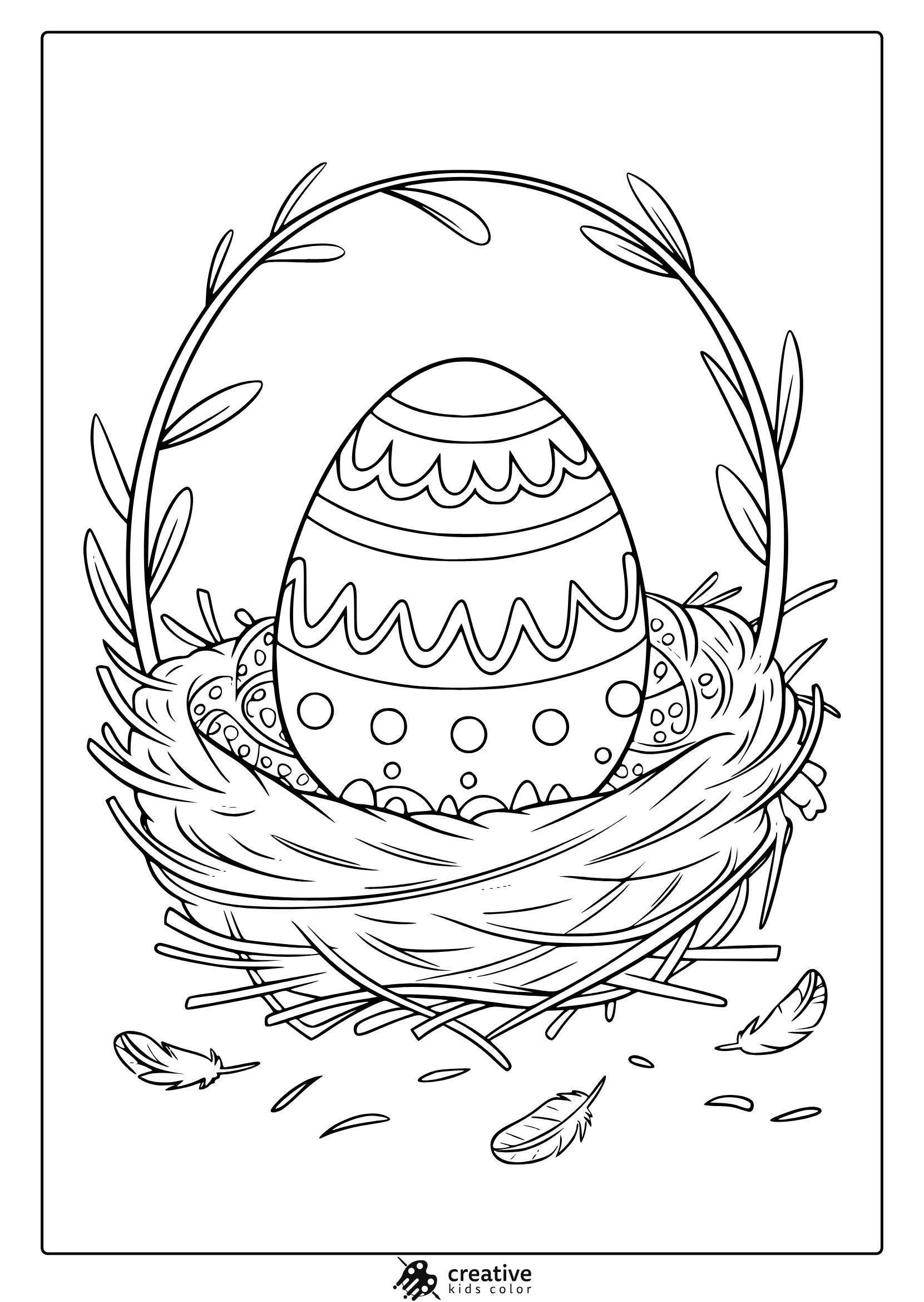 30+ Easter Coloring Pages (Free Printable Pdfs) in Printable Religious Easter Eggs Coloring Pages