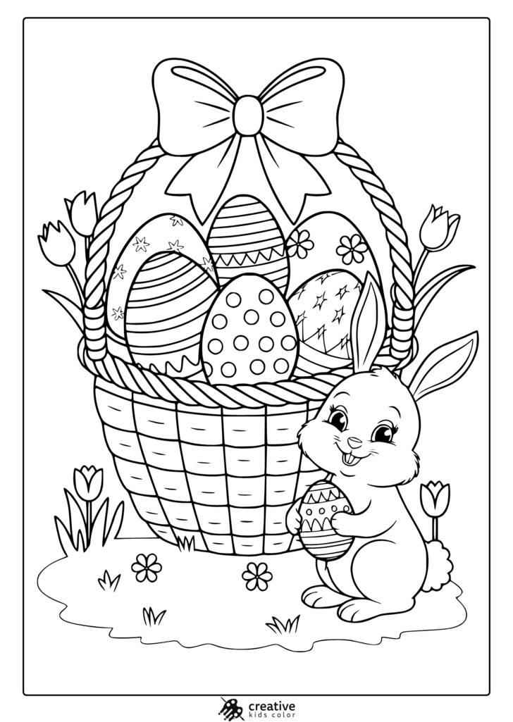 Free Printable Easter Coloring Pages For Adults