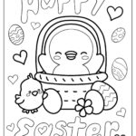 300 Easter Coloring Pages (Free Pdf Printables) Regarding Fun Easter Printable Coloring Pages