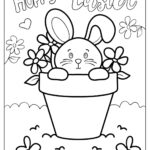 34 Easter Bunny Coloring Pages (Free Pdf Printables) Inside Full Size Printable Full Size Easter Bunny Coloring Pages