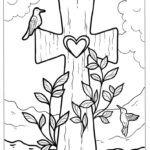 39 Cross Coloring Pages (Free Pdf Printables) Regarding Printable Easter Cross Coloring Pages