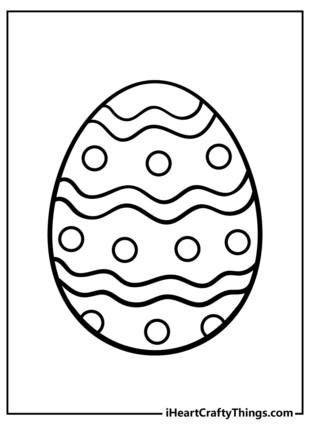 40 Easter Egg Coloring Pages (100% Free Printables) pertaining to Printable Coloring Pages Of Easter Eggs
