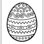 40 Easter Egg Coloring Pages (100% Free Printables) Throughout Free Printable Easter Eggs Mandala Coloring Pages