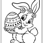 50 Easter Bunny Coloring Pages (100% Free Printables) Pertaining To Free Printable Full Size Easter Bunny Coloring Pages