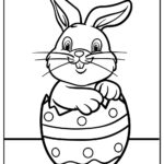 50 Easter Bunny Coloring Pages (100% Free Printables) With Free Easter Bunny Printable Coloring Pages