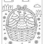 57 Easter Coloring Pages (Printables: Egg, Bunny, And More) In Printable Coloring Pages Of Easter Eggs