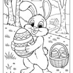 57 Easter Coloring Pages (Printables: Egg, Bunny, And More) In Printable Easter Bunny Coloring Page