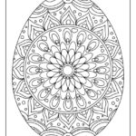 57 Easter Coloring Pages (Printables: Egg, Bunny, And More) With Printable Easter Mandala Coloring Pages