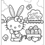 68 Hello Kitty Coloring Pages (Free Pdf Printables) With Hello Kitty Easter Coloring Pages Printable