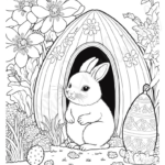 76 Cutest Easter Coloring Pages (Free Printable)   Cassie Smallwood With Printable Easter Coloring Pages For Adults