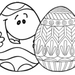 9 Places For Free, Printable Easter Egg Coloring Pages In Free Printable Easter Eggs Coloring Pages For Kids