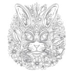 Adult Coloring Easter | Coloring Pages Mimi Panda Throughout Printable Adult Coloring Pages Easter