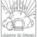Christian Easter And Jesus Coloring Pages – The Simplified Classroom Within Easter Jesus Printable Coloring Pages