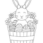 Easter Bunny Coloring Pages   75 Free Pages | Printabulls With Regard To Coloring Pages Easter Bunny Printable