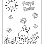 Easter Coloring Pages | 100+ Free Pdf Printables Pertaining To Printable Easter Eggs Hunt Coloring Pages