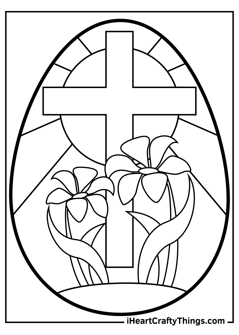 Easter Coloring Pages: 36 Free Printable Pdf Sheets For Kids intended for Free Printable Easter Christian Coloring Pages