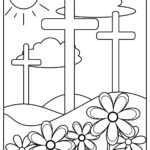 Easter Coloring Pages: 36 Free Printable Pdf Sheets For Kids Intended For Sunday School Printable Easter Coloring Pages