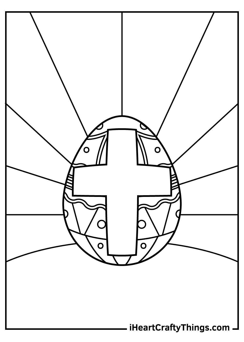 Easter Coloring Pages: 36 Free Printable Pdf Sheets For Kids pertaining to Printable Religious Easter Eggs Coloring Pages