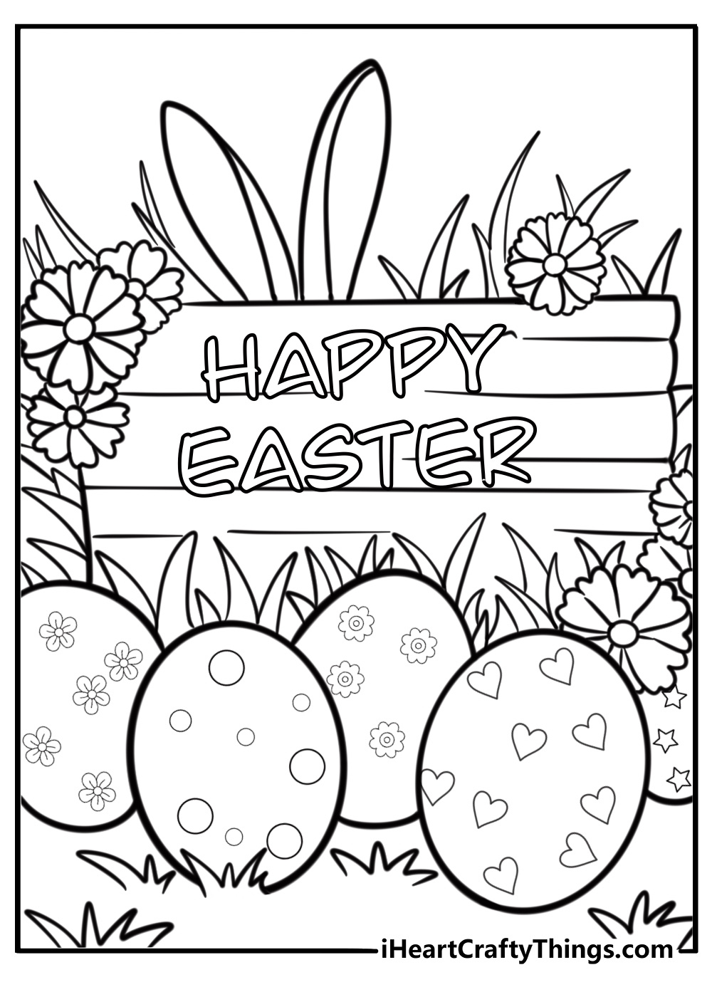 Easter Coloring Pages: 36 Free Printable Pdf Sheets For Kids regarding Easter 2025 Coloring Pages Printable
