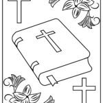 Easter Coloring Pages: 36 Free Printable Pdf Sheets For Kids With Bible Verse Religious Free Printable Religious Easter Coloring Pages