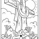 Easter Coloring Pages: 36 Free Printable Pdf Sheets For Kids With Free Printable Jesus Easter Coloring Pages For Kids 5X7