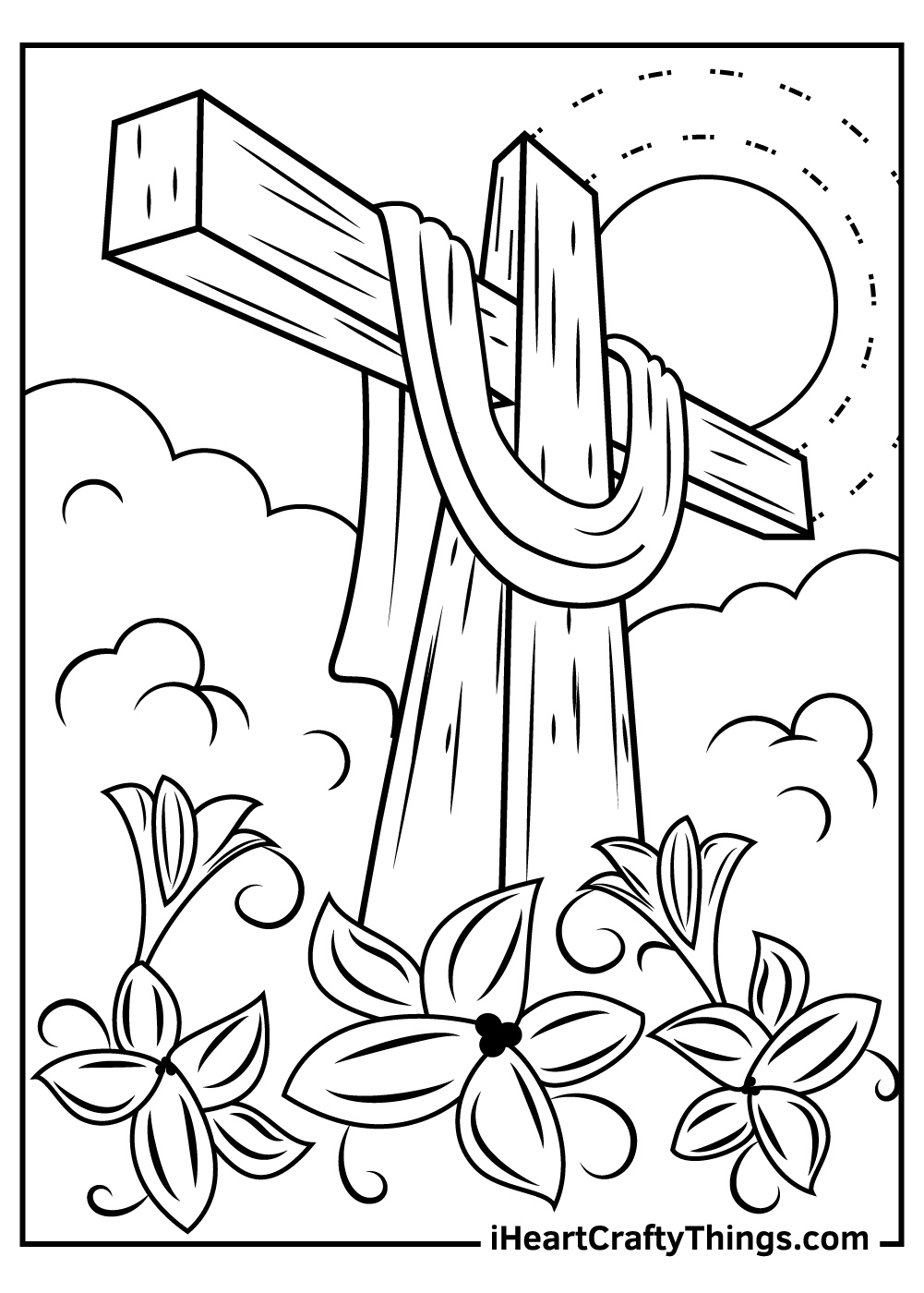 Easter Coloring Pages: 36 Free Printable Pdf Sheets For Kids with Free Printable Jesus Easter Coloring Pages For Kids 5X7