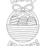 Easter Coloring Pages   51 Free Printables | Printabulls With Kids Printable Easter Coloring Pages