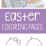 Easter Coloring Pages For Kids Throughout Pinterest Printable Color Pages Easter For Children
