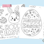 Easter Coloring Pages   Free Printable!   Favorite Printables Within Happy Easter Printable Coloring Pages