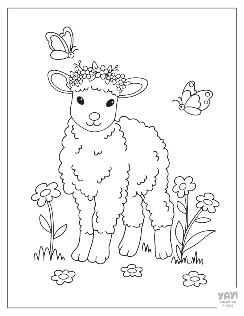 Easter Coloring Pages (Free Printables) for Spring and Easter Printable Coloring Pages