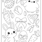 Easter Coloring Pages (Free Printables) In Easter Printable Coloring Page